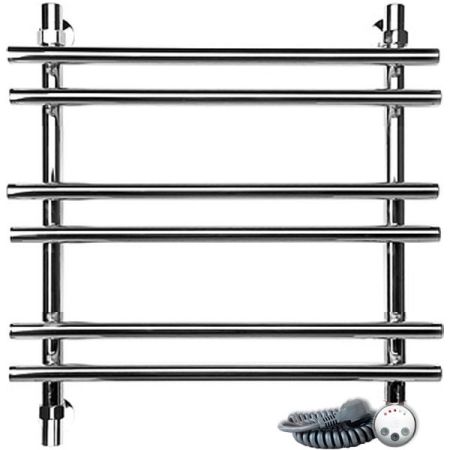 Электрический полотенцесушитель Ника Bamboo ЛБ1 Эл. 50x40 Хром, артикул ЛБ1 Эл. 50x40