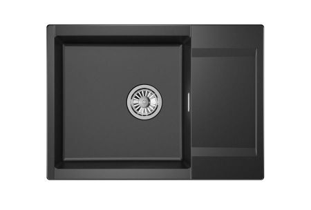 Кухонная мойка Granula 7003, ШВАРЦ, артикул 7003, ШВАРЦ