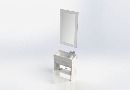 Мебель для ванной Aquanet Лидс 50 эвкалипт мистери