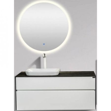 Комплект мебели для ванной Black&White Universe U907.1200 подвесной Белый, артикул 907U1200