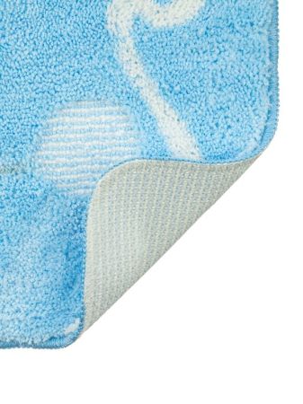 Коврик для ванной комнаты Fora 75х45 FOR-LD95BL Italy Голубой, артикул FOR-LD95BL