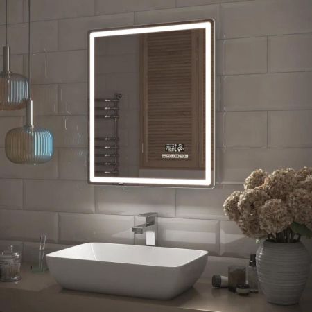 Зеркало VIGO Geometry Media voice 600, артикул 044