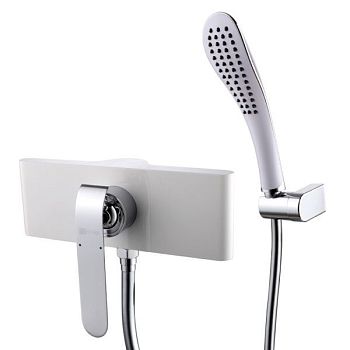 Смеситель для душа Lemark Melange LM4903CW Хром Белый