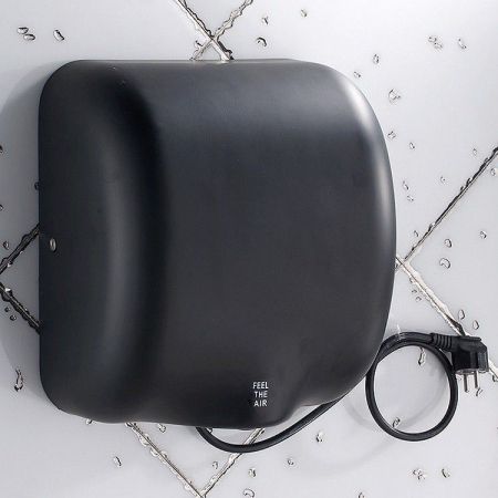 Сушилка для рук CeramaLux A90001 Черная, артикул 