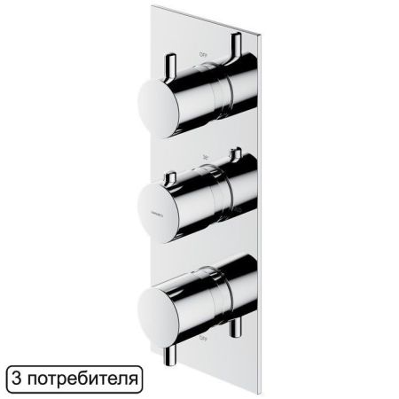 Смеситель термостатический для душа / наружная часть OMNIRES Y Y1238/KROCR (хром), артикул Y1238/KROCR