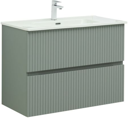 Тумба под раковину Aquanet Джейн 90 мисти грин, артикул 00313319