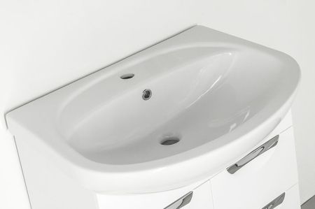 Тумба с раковиной Style Line Жасмин 65 (3 ящ.) под умывальник Стелла 65, артикул ЛС-00000035