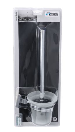 Ершик для унитаза Fixsen Metra FX-11113 Хром, артикул FX-11113