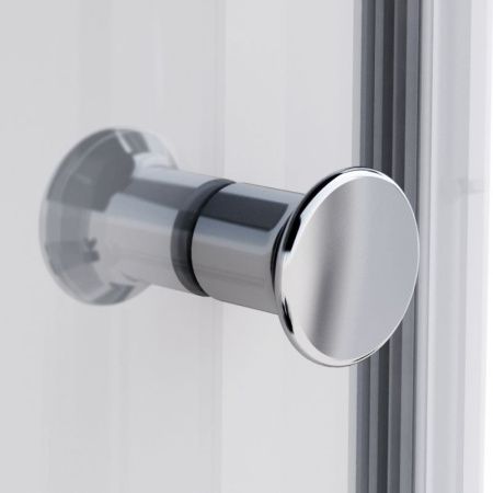 Душевой уголок Agger A01-080TCR/G 80x80 профиль Хром стекло прозрачное