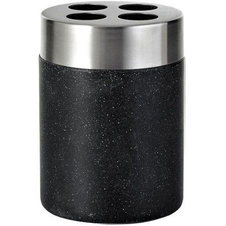 Стакан для зубных щеток Ridder Stone 22010210 Черный Стакан для зубных щеток Ridder Stone 22010210 Черный