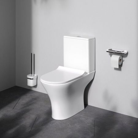 C748600SC Sense унитаз-компакт безободковый с сид микролифт, артикул C748600SC