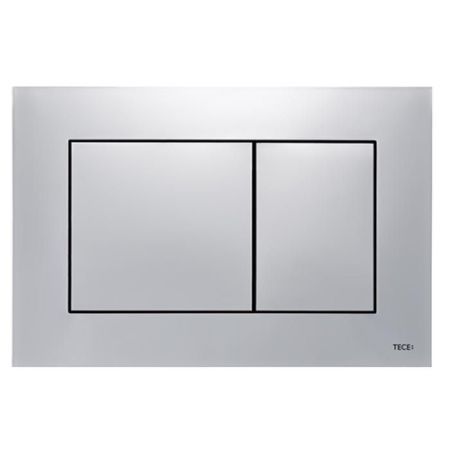 Клавиша смыва, TECE, TECEnow, назначение-для унитаза, ширина, мм-220, глубина, мм-5, высота, мм-150, тип смыва-двойной, тип управления-механический, материал-пластик, цвет-хром глянцевый, артикул 9240401