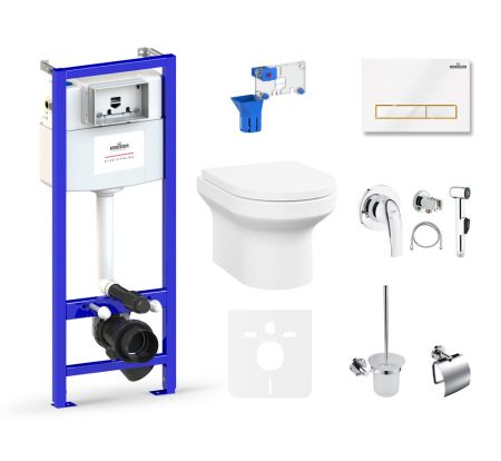 Комплект 10 в 1 Lavinia Boho Grance Hill Rimless 75110790, премиум с пластиковой клавишей, артикул 75110790