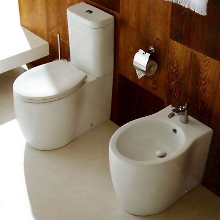 Биде BelBagno Formica BB1030B Белое