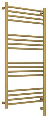 Полотенцесушитель электрический "БОГЕМА 3.0" прямая 1000х500 / МЭМ правый (Матовое золото)