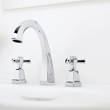 Stella Eccelsa Смеситель для раковины на 3 отверстия 3223TC, цвет: хром