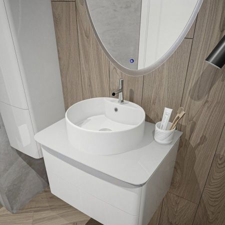 Раковина чаша Maretti EA13NS44-740, белая, артикул EA13NS44-740