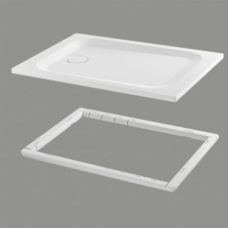 BETTE Душевой поддон 110х110см , суперплосский  3,5 см d90см, цвет белый, артикул 8743 AR