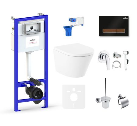 Комплект 10 в 1 Lavinia Boho Biore Compacto Rimless 75110624, премиум, пластиковая клавиша, артикул 75110624