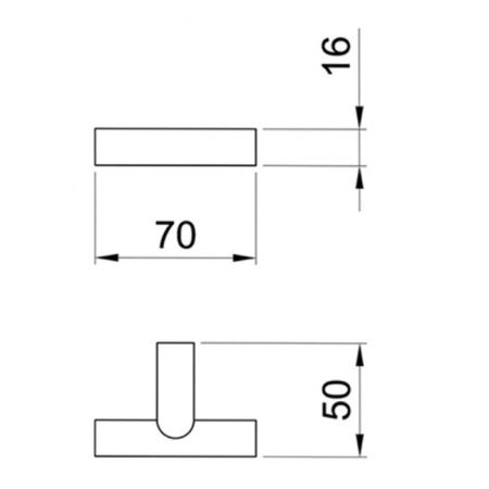 Fantini Young Крючок , цвет: хром, артикул 96 02 7608