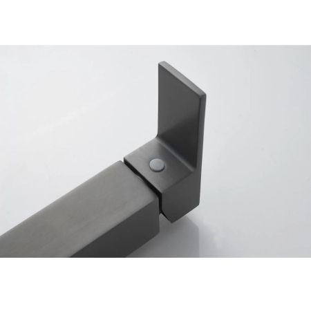 Душевая система Knotlor KN-23/GM, вороненая сталь, артикул KN-23/GM