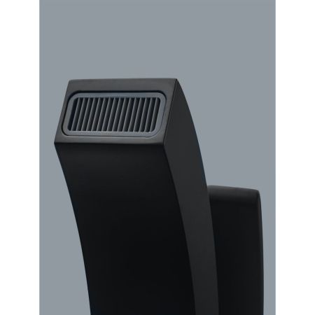 Смеситель для раковины высокий FILARETE Waterfall FL6010BL, черный