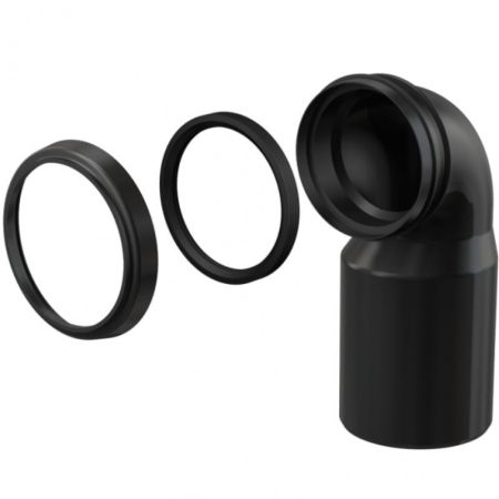 Колено ALCAPLAST  комплект DN90/110 M906, шт, артикул M906