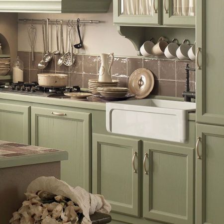 KERASAN Hanna Glasse YORKSHIRE Раковина керамическая кухонная 686x470x254 мм,без отв под смеситель, без сифона, толщина 30 мм, цвет белый, артикул 542001