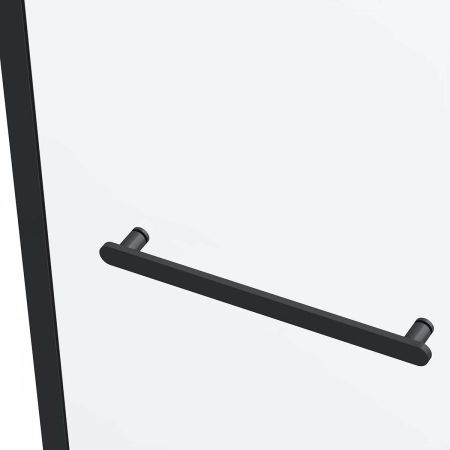 Душевые уголки Vincea Душевой уголок Como Soft VSR-1CS1014CLB, 1400*1000, черный, стекло прозрачное, , шт, артикул VSR-1CS1014CLB