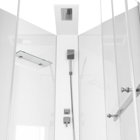 Кабина CHIKA901T душевая без крыши Cerutti SPA (90x90x215-225), артикул CHIKA901T