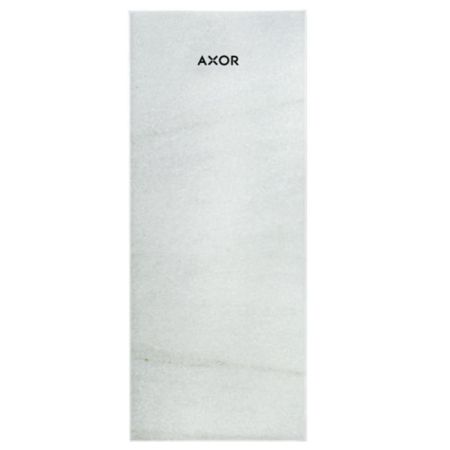 AX MyEdition Панель для смесителя на излив 150, мрамор белый, артикул 47911000