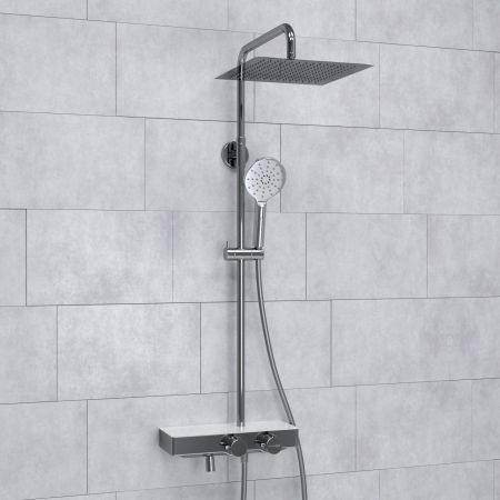 A113.118.127.CH Thermo Душевой комплект с термостатическим смесителем, артикул A113.118.127.CH Thermo