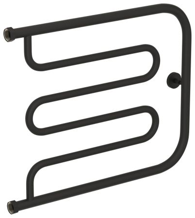 Полотенцесушитель водяной "Лира+" 500х650 Н. Г. 1" (МУАР Темный Титан), артикул 15-4011-5065