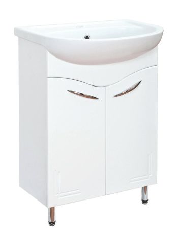 Тумба Onika Лада 60 напольная, белая (ум. Эллада 60), артикул 106002