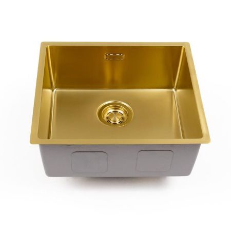 Кухонная мойка Grandex Aqua Optima 5010861, золото, артикул 5010861