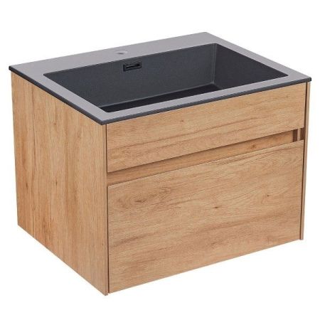 Тумба под раковину Vincea Chiara VMC-1C600YO подвесная Y.Oak, артикул VMC-1C600YO