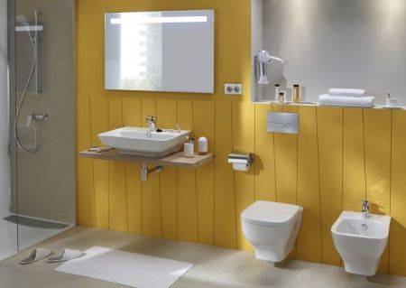 Биде подвесное JACOB DELAFON STRUKTURA EMC0002-00 (прямоугольное, белый, 54*34), шт, артикул EMC0002-00