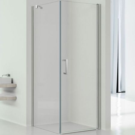 Душевой уголок Vincea Orta 80х80 VSR-1O8080CL профиль Хром стекло прозрачное, артикул VSR-1O8080CL