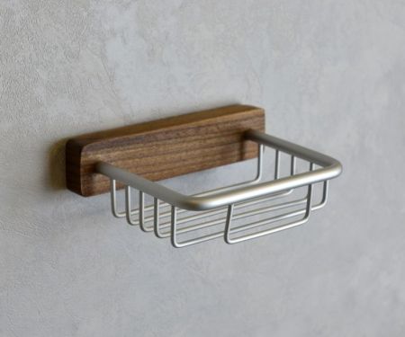 Мыльница Bronze de Luxe FOREST 10703C, матовый хром, артикул 10703C