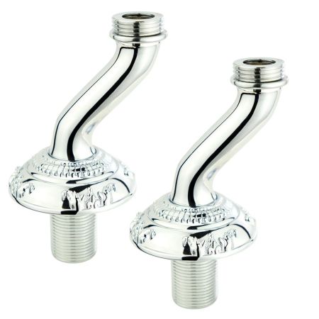 CRISTALIA Полуколонны смесителя для ванны CRISTALIA, хром, артикул 18572