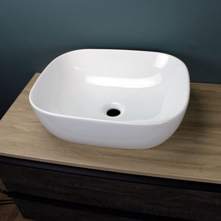 Раковина чаша Maretti FL13NS25-844, белая, артикул FL13NS25-844