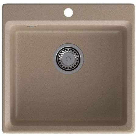 Кухонная мойка GranFest LEVEL 510, песочный, артикул LV-510 песочный