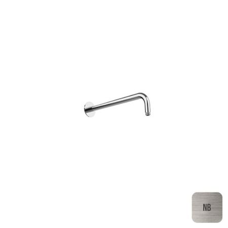 Almar ROUND Кронштейн из стены круглый, 350 мм, круглый отражатель, латунь, Nickel Brushed, артикул E021113.NB