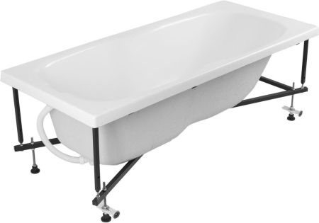 Акриловая ванна Aquanet Riviera 180x80 (с каркасом), артикул 00231080