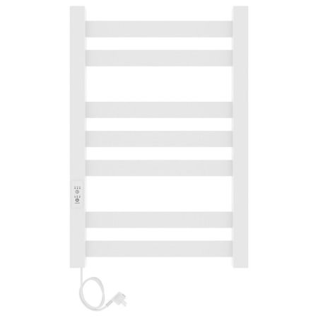 Полотенцесушитель электро "Гефест ЧК П7 500х800", белый муар, левый, артикул 73207614
