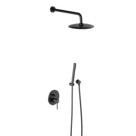 936520300 Scandinavian Pure встраиваемая душевая система со смесителем для душа, черный