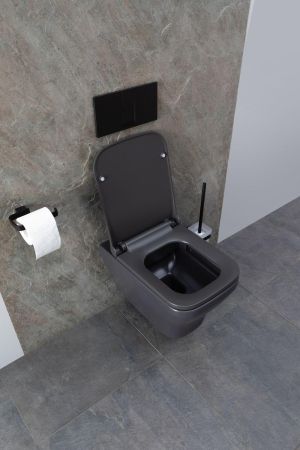 Чаша подвесного унитаза Allen Brau Infinity 4.21011.AN антрацит, артикул 4.21011.AN