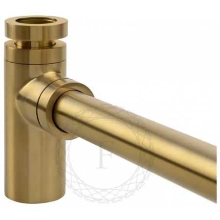 Сифон для раковины FILARETE FL70GL, золотой сатин, артикул FL70GL