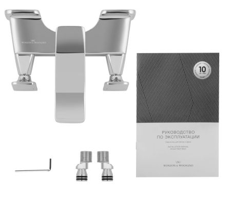 Смеситель для ванны WONZON & WOGHAND SHAKESPEARE, Хром (WW-653101-CR), артикул WW-653101-CR