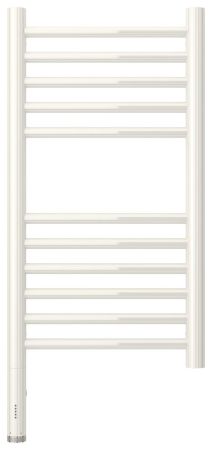 Полотенцесушитель электрический "БОГЕМА 3.0" прямая 600х300 / МЭМ левый (Белый)